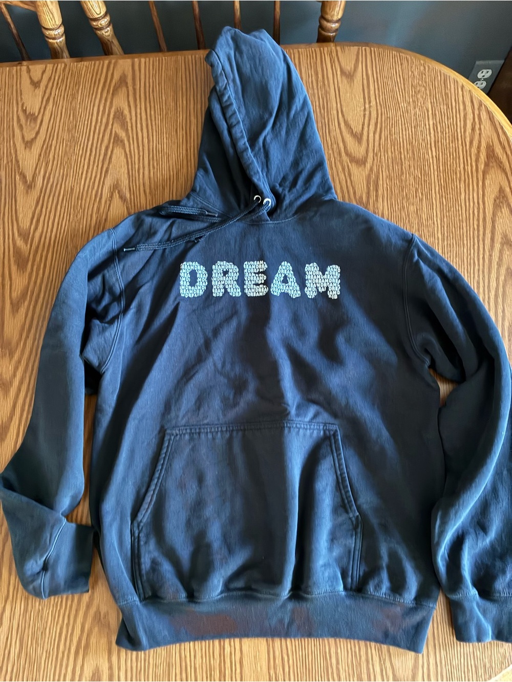 Women's Navy 'DREAM' Pullover Hoodie